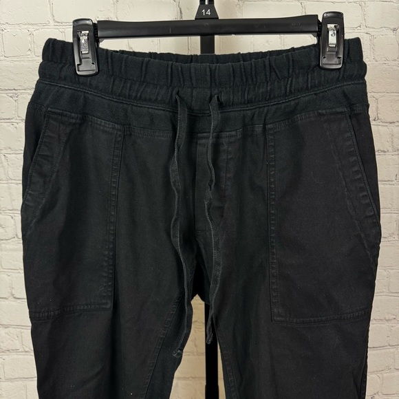 Standard James Perse Mixed Media Pants Black Size 1 (small) - Picture 2 of 9